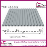 New Building Material Steel Roof Tile Roofing Sheet Yx14-63.5-825