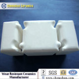 Inter-Locking Alumina Wear Ceramic Block with Groove and Tongues