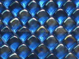Hot Sale Stocked Item Blue Color Ice Cube Glass Mosaic
