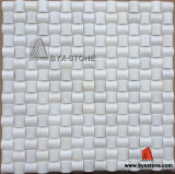 White Jade Marble Wall and Kitchen Stone Tile Mosaic