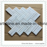 China White Marble Bianco Carrara Mosaic for Wall Tile