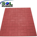 High Density Heavy Duty Horse Flooring Rubber Tile (1mx1m)