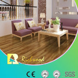 Commercial 12.3mm High Gloss Cherry Sound Absorbing Laminate Floor
