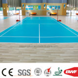 Popular Indoor Vinyl Sports Flooring for Basketball Court Wood Pattern 6.5mm