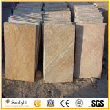 Natural Grey/Yellow Culture Stone Slate Tiles for Wall, Flooring