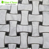 Carrara White Bone Design White Marble Mosaic Tile