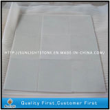 Polished China Pure White /Crystal White Marble Flooring Tiles