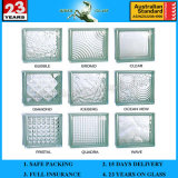 190*190*80 Glass Block/Brick with Ce and AS/NZS2208: 1996