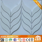 New Design Colorful Leaf Shape Ceramic Mosaic Factory (C655033)