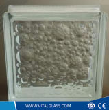 Tempered Safety Water Bubble Glass Block / Building Grade