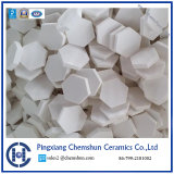 Wear Resistant Solution High Alumina Hexagonal Tile with Size 12X3mm