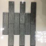 Newest Crystal Brown Glass Brick Tile for Wall Decoration (Smooth Surface)