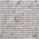 Gery Wood Pattern Marble Mosaic (CFS929)