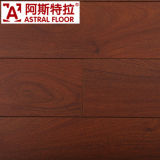 Hot Color Waterproof HDF Walnut V-Groove Laminate Flooring