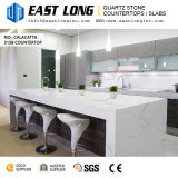 Customized 3200*1600 Aartificial Calacatta Quartz Stone for Vanity Tops