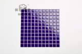 25*25mm Midnight Blue Ceramic Mosaic Tile for Decoration, Kitchen, Bathroom and Swimming Pool