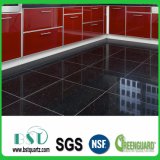 Black Sparkle Floor Kitchen Tile Quartz Stone