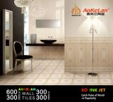 6D Inkjet Glazed Ceramic Interior Wall Tile for Home Decoration (30606)