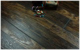 12.3mm Hand Scraped Hickory Sound Absorbing Laminate Floor
