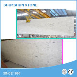 Sparkled White Artificial Quartz Engineered Stone for Countertop/Vanity