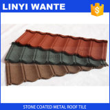 Hot Sale Waterproof Waviness Stone Coated Metal Roof Tile