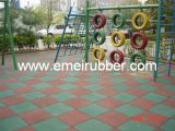 Eco-Friendly Rubber Flooring for Sports Court and Playground