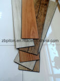 Interlocking Wood Series Luxury Vinyl Tile PVC Vinyl Flooring (CNG0440N)