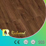Wholesale 12.3mm E0 AC4 Walnut V-Grooved Waterproof Laminate Wooden Flooring