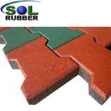 High Quaility Outdoor Dog Bone Rubber Tile