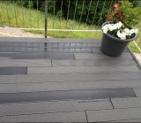 Hollow Design Grooved WPC Decking Flooring