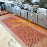 Qingdao Drainage Durable Garage Anti-Slip Rubber Flooring Matting Price