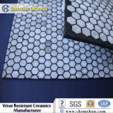 92% Alumina Oxide Hex Tiles Imbedded Into Rubber