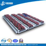 Aluminum Alloy Hotel Entrance Mat with Carpet Inserted