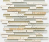 Brick Kitchen Feature for Glass Mosaic Tile Mixing Stone with Good Quality