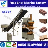 Low Cost Qt1-10 Soil Paver Brick Machine/Mud Brick Machine