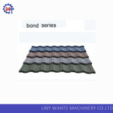 Classic Stone Chip Coated Metal Steel Roof Tiles Bond Tile