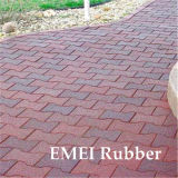 Rubber Tile for Garden Pathway