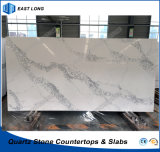 New Designed Quartz Stone for Kitchen Countertops with SGS Standards & Ce Certificate (Calacatta)
