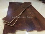 Wide Plank Coffee Color Oak Solid Wood Flooring