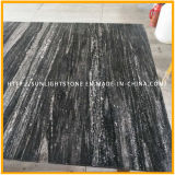 Polished/Flamed/Antique Surface Black/Grey Vein Granite Flooring Tiles