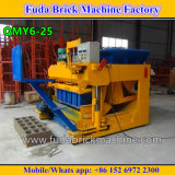 Qmy6-25 Big Capacity Mobile Block Machine for Concrete Wall Brick