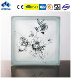 Jinghua High Quality Artistic P-047 Painting Glass Block/Brick