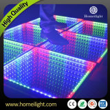3D Mirror Abyss Dancing Panel LED Dance Floor Starlit Dance Floor for Stage Party Wedding Events Show