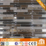 Entrance Emperador Marble and Glass Mosaic (M815122)
