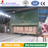 Tunnel Oven in Fully Automatic Clay Brick Production Line Overseas