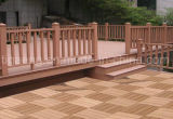 High-End Eco-Friendly Waterproof WPC Outdoor Balcocony Floor