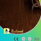 Commercial 8.3mm E0 HDF AC3 Crystal Oak Waxed Edge Laminate Floor