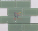 Green Interior Used Glass Brick Mosaic Tile (CFC534)