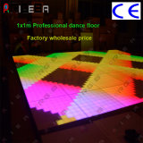 1*1m Professional Version LED Digital Dance Floor for Wedding Party Light