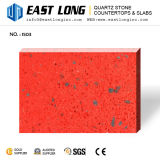 Brazil Customized Colorful Sparkling Quartz Stone Slabs Homedecoration/Countertops/Vanity Tops